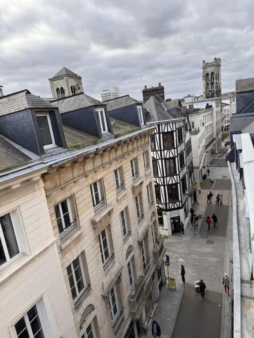 Vieux Marche - 1Er Etage Rue Appartement Rouen Buitenkant foto
